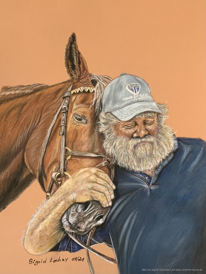 Der alte Mann und sein Pferd