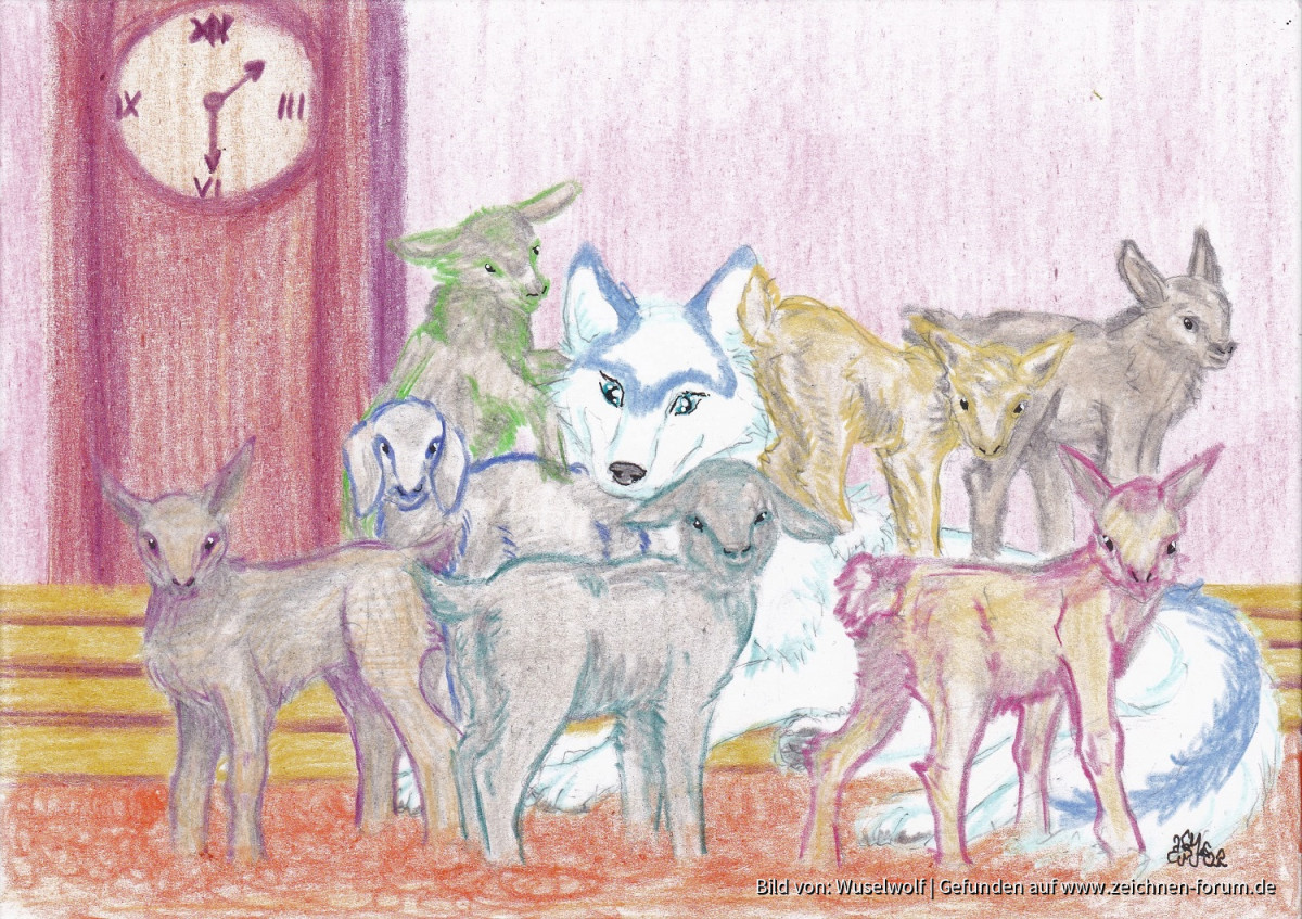 Der Wolf und die sieben jungen Geißlein