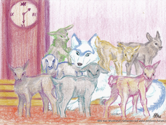 Der Wolf und die sieben jungen Geißlein