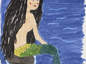 Zeichenmarathon 2022 - Die kleine Seejungfrau